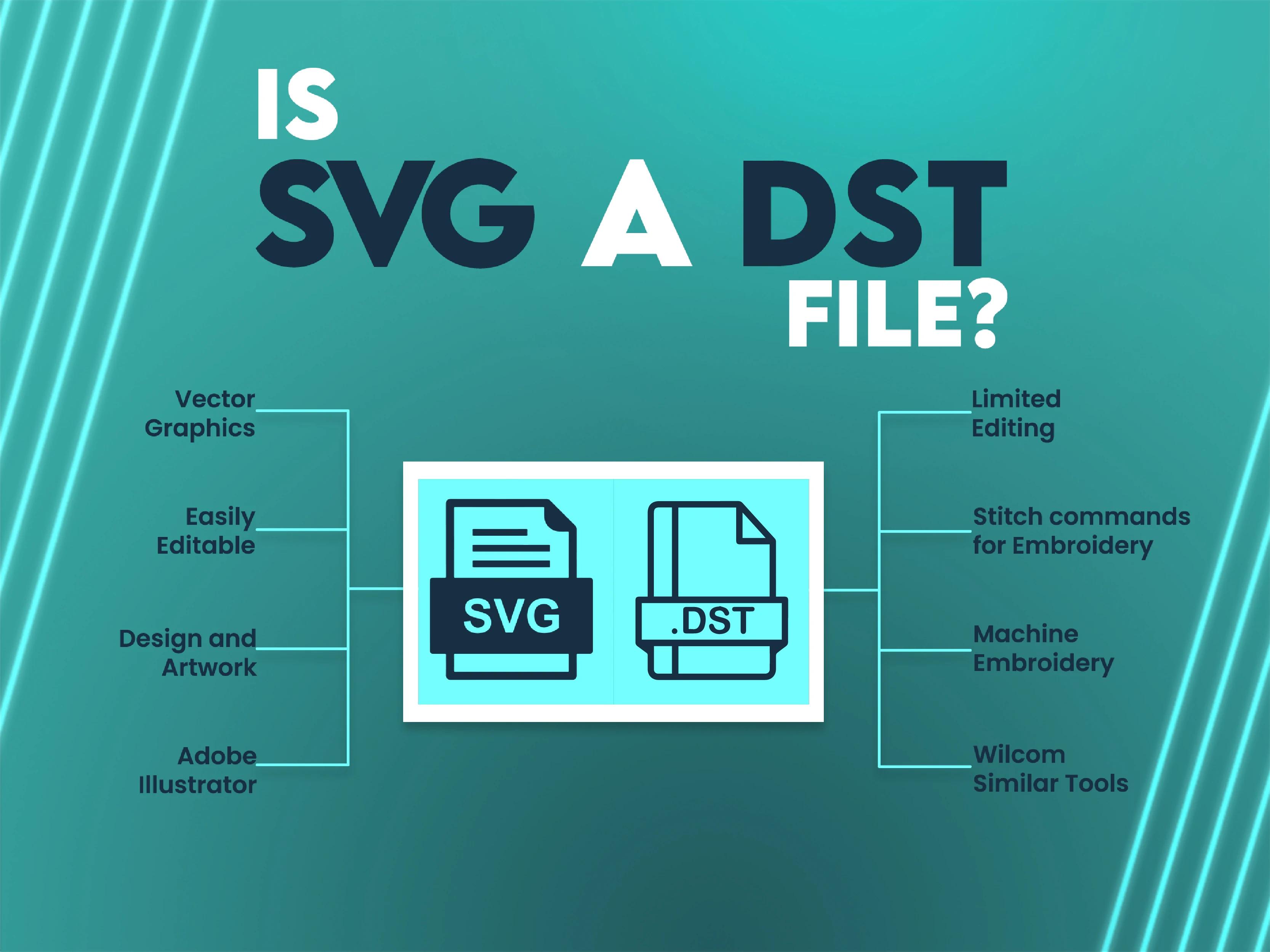 Is SVG a DST File