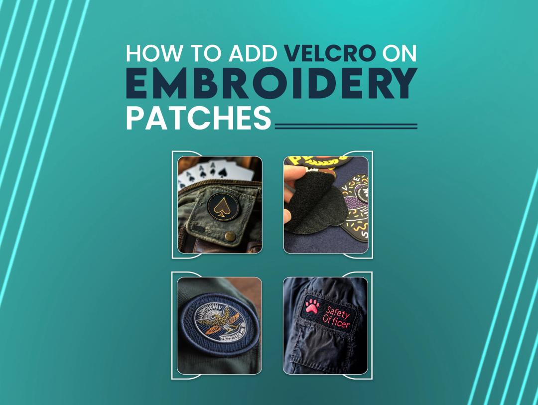 How to Add Velcro on Embroidery Patches