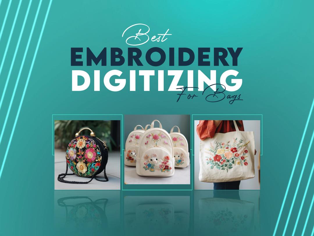 Embroidery Digitizing for Bags