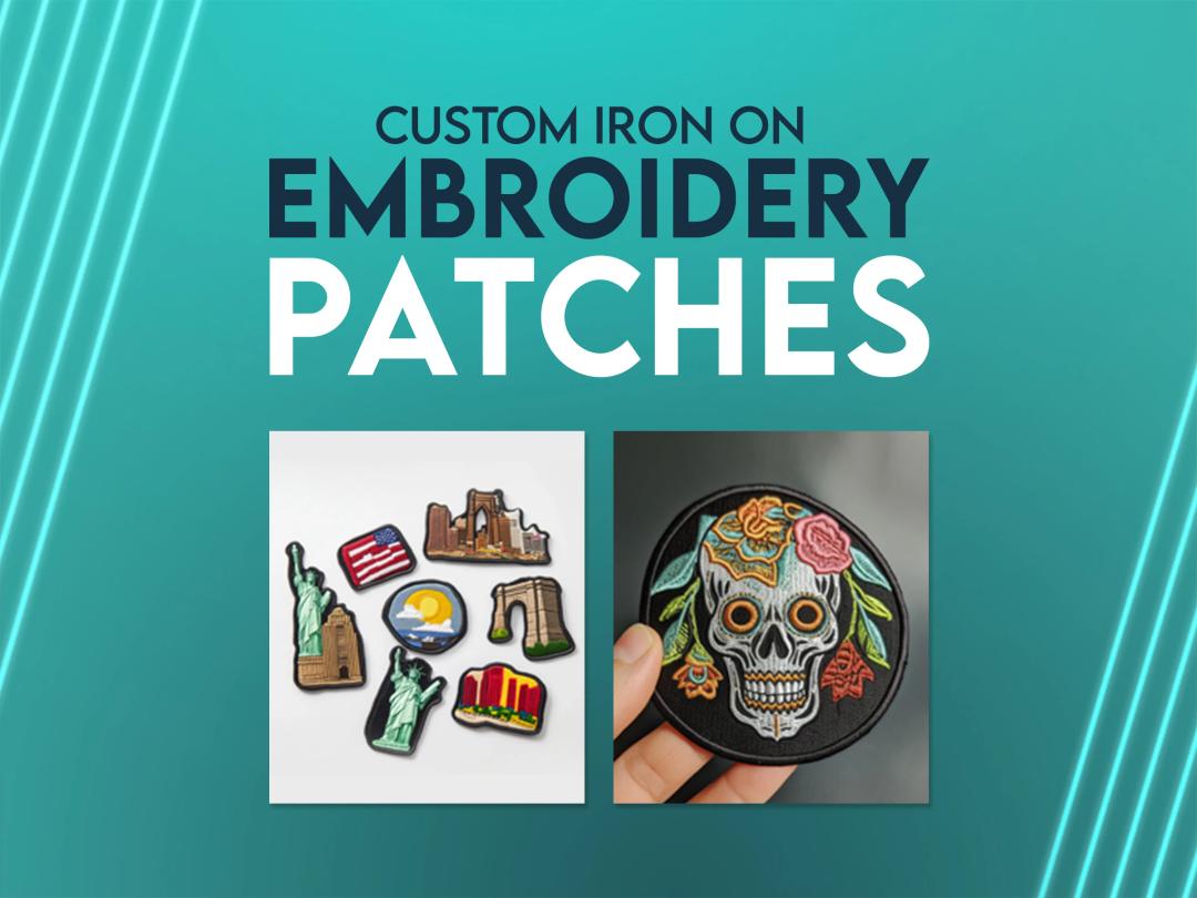 Custom Iron-On Embroidery Patches