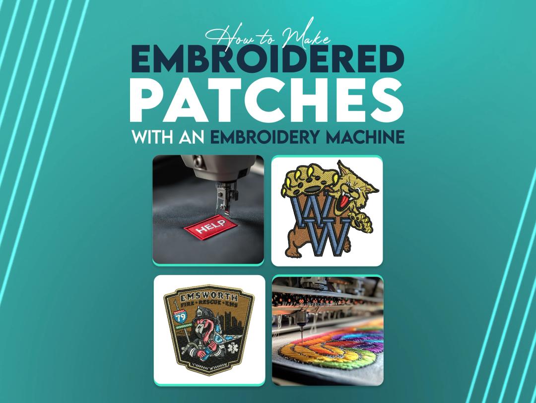 How to Make Embroidered Patches