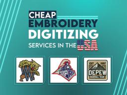 Cheap Embroidery Digitizing