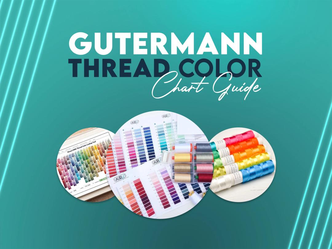 Gutermann Thread Color Chart