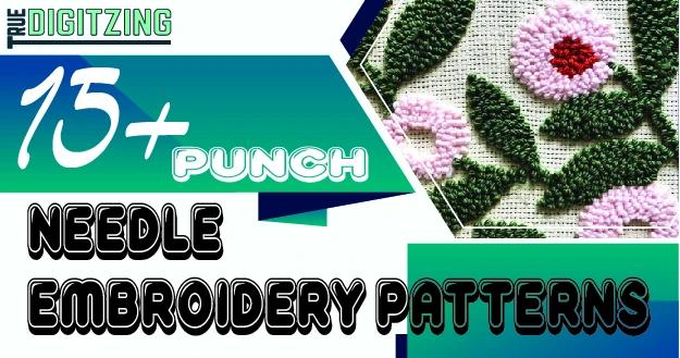Punch Needle Embroidery Patterns