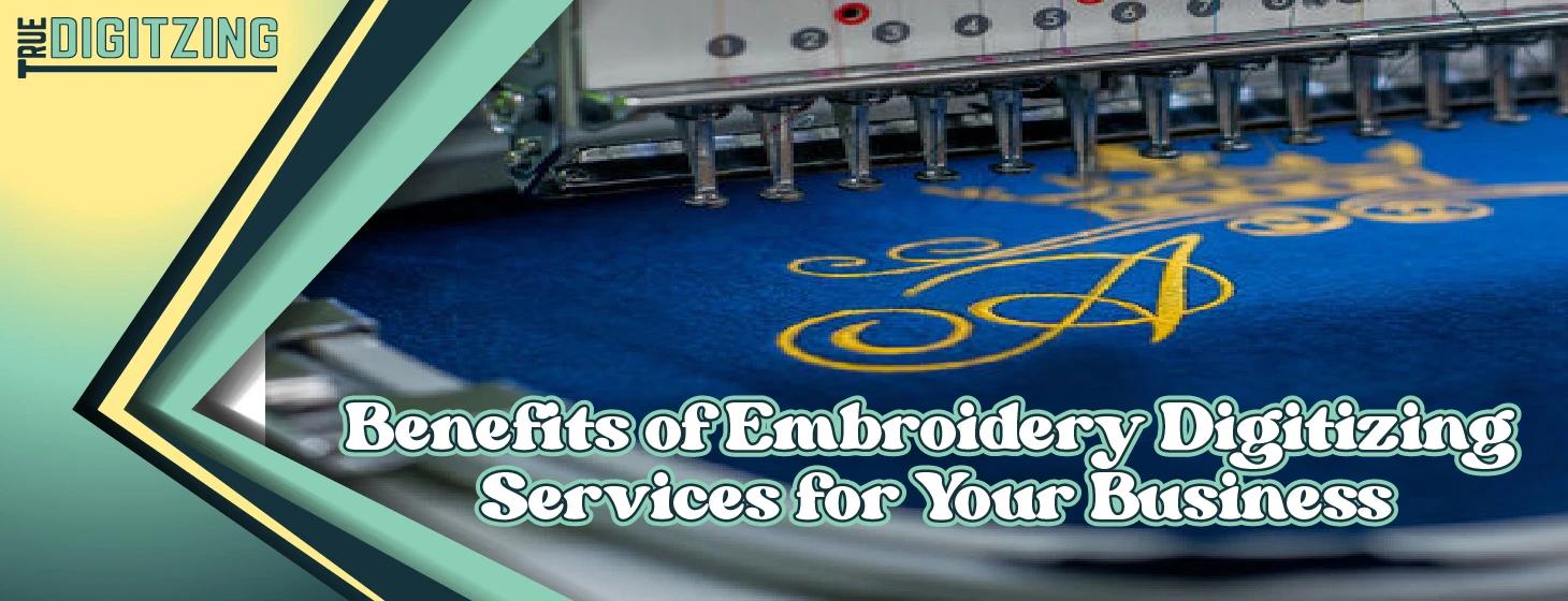 Benefits of Embroidery Digitizing Service
