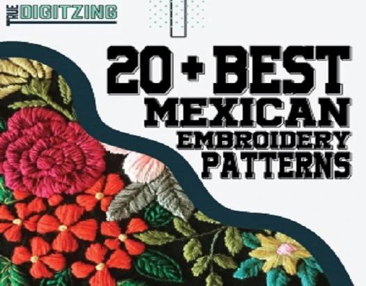 Best Mexican Embroidery Pattern
