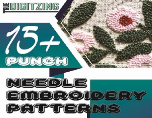 Punch Needle Embroidery Patterns