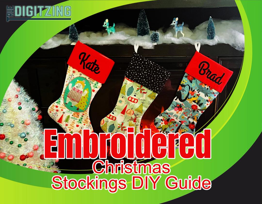 Embroidered Christmas Stockings1