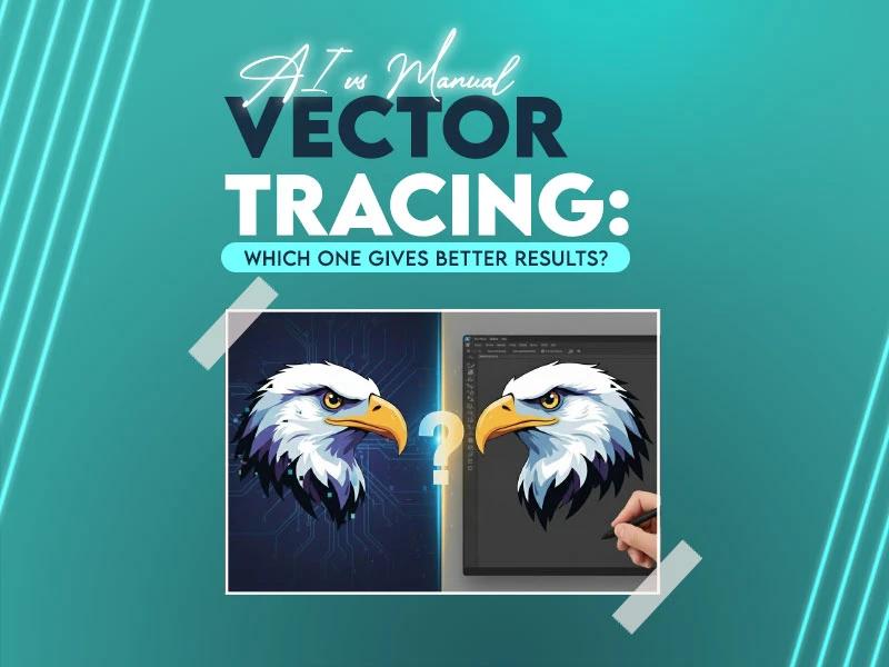 AI vs Manual Vector Tracing AI vs Manual Vector Tracing