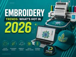 Embroidery Trends: What's Hot in 2026 Embroidery Trends: What's Hot in 2026